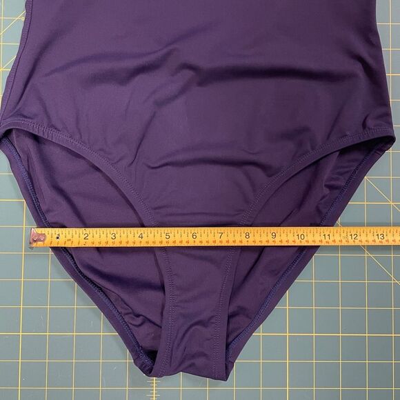 Andie Swim Catalina One Piece Navy Blue Swimsuit, Large. Open clasp back - Picture 9 of 14